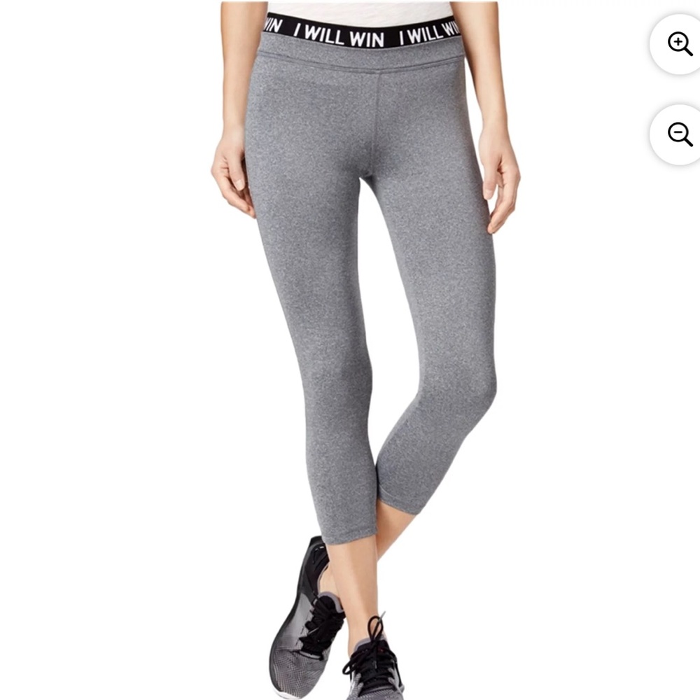 Energie Poppy 'I Will Win' Cropped Leggings